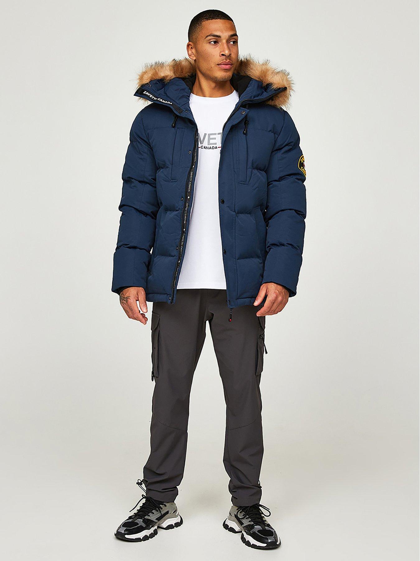 Zavetti Canada Oshawa 2.0 Padded Parka - Navy | Littlewoods