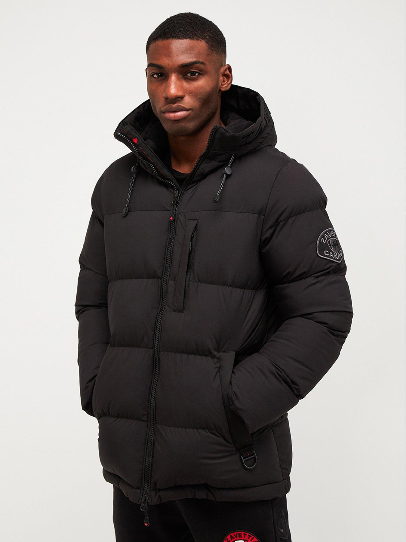 Zavetti Canada Leoti Padded Jacket - Black | littlewoods.com