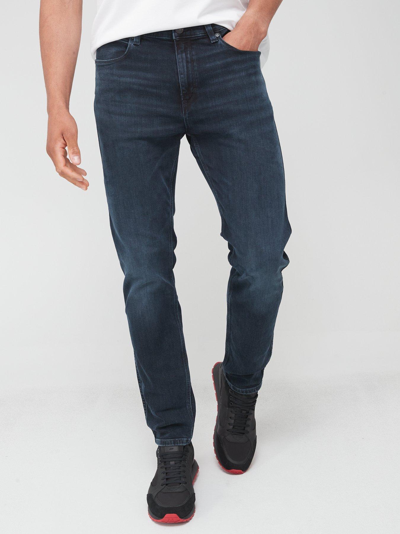 HUGO 708 Slim Fit Jeans Navy littlewoods