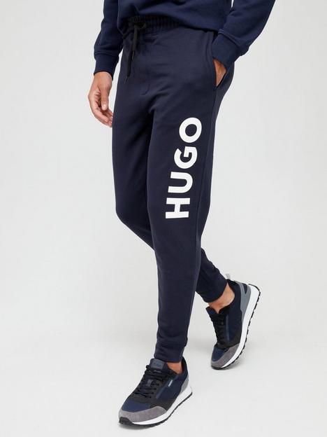 hugo-dutschi-logo-joggers-dark-blue