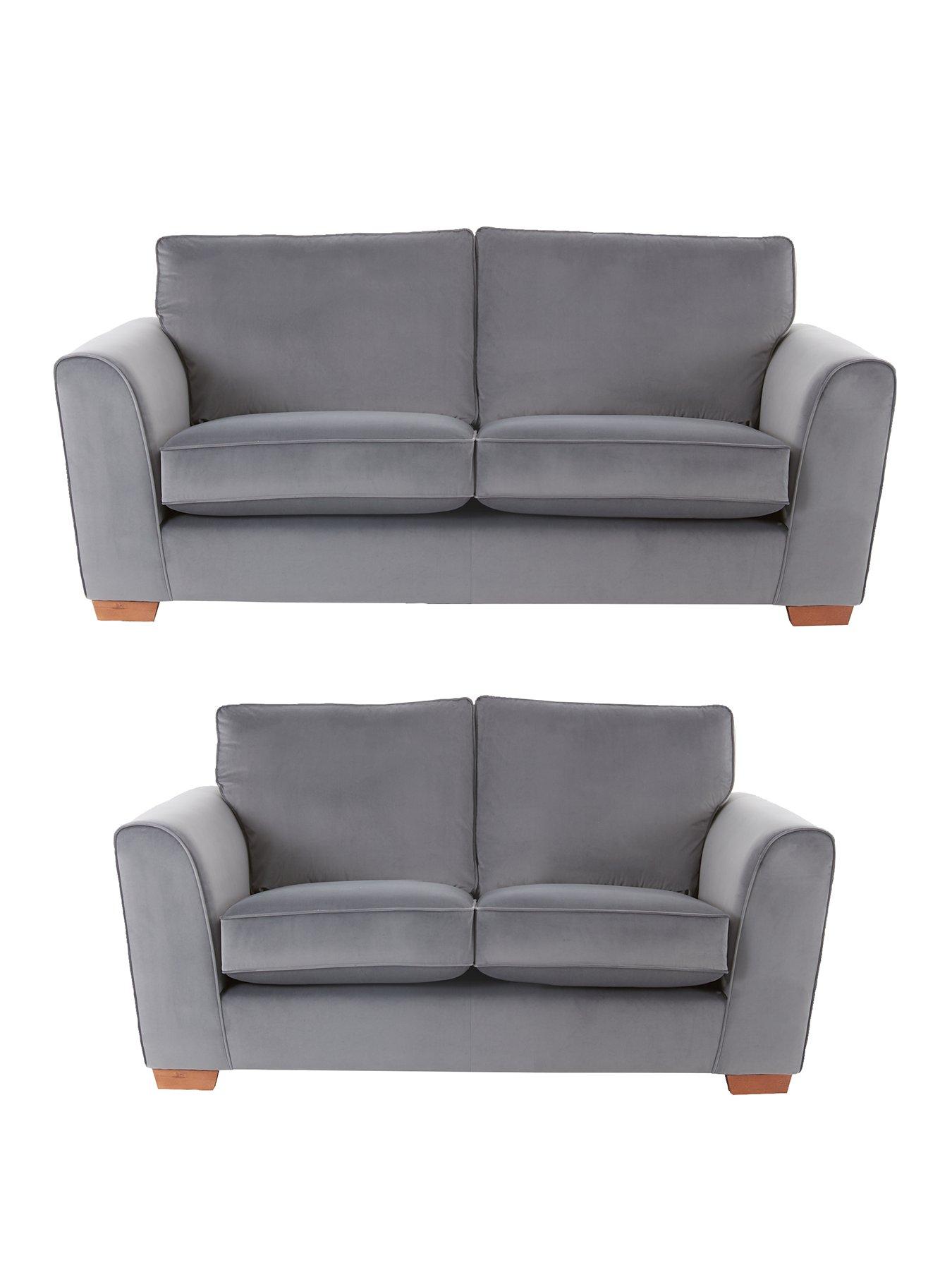 Velvet sofa set on sale for sale