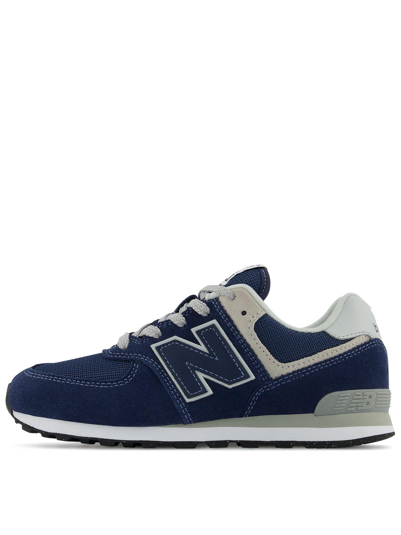 New balance 574 junior hot sale trainers