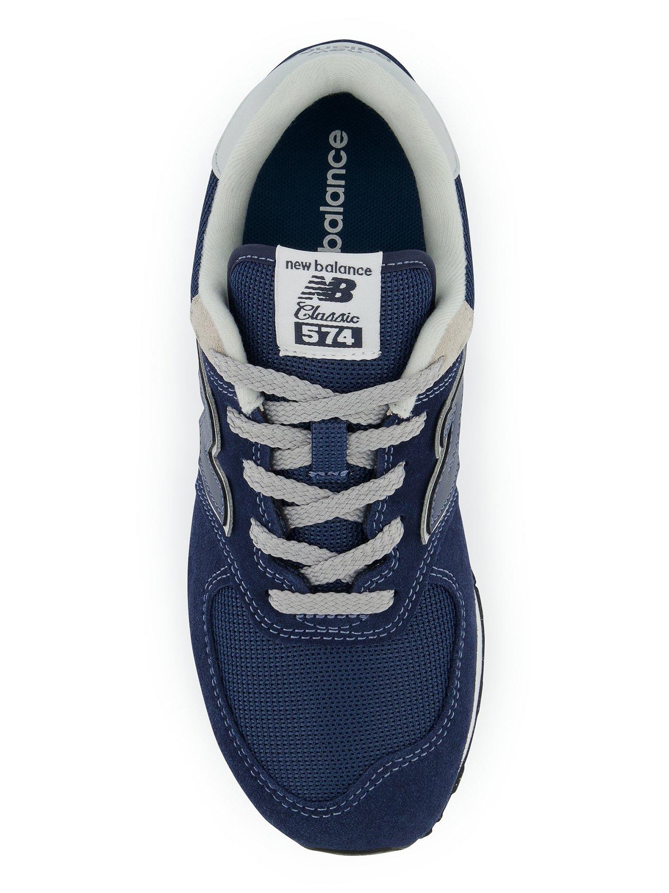 New Balance 574 Junior Trainers Navy littlewoods