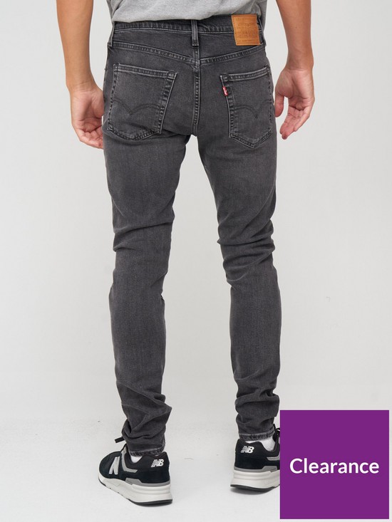 stillFront image of levis-skinny-taper-fit-jeans-dark-grey