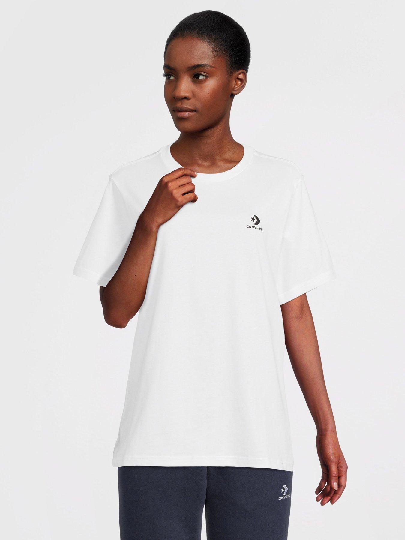 undefined Star Chevron T-Shirt - White