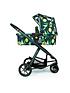  image of cosatto-giggle-3-pram-and-footmuff-bundle-into-the-wild
