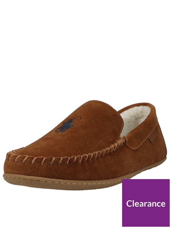 front image of polo-ralph-lauren-collins-slippers-tan