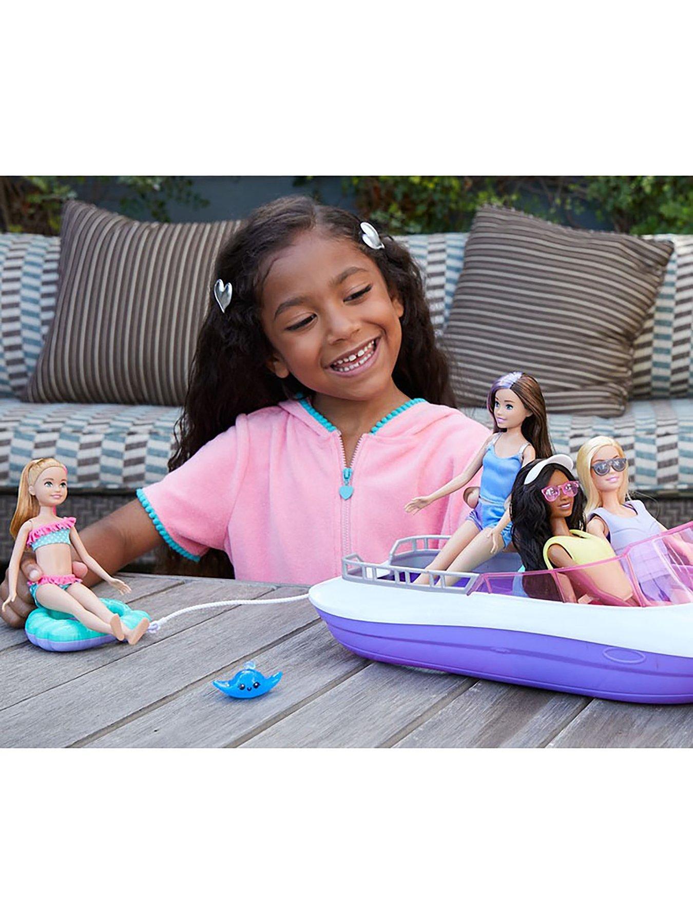Barbie Mermaid Power Boat Playset with Dolls and Accessories