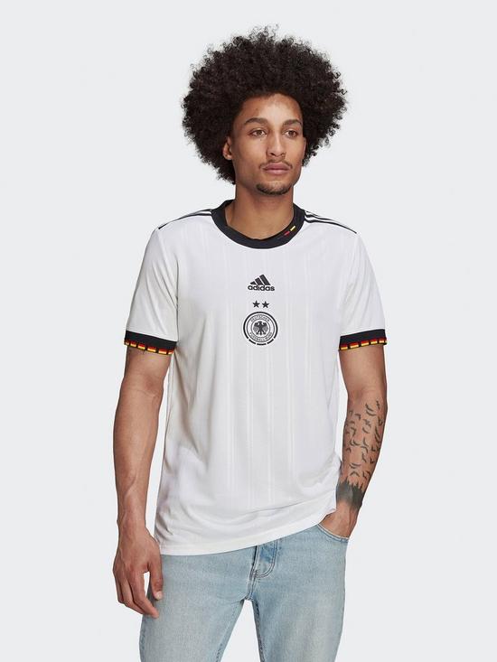 front image of adidas-germany-2122-home-jersey-white