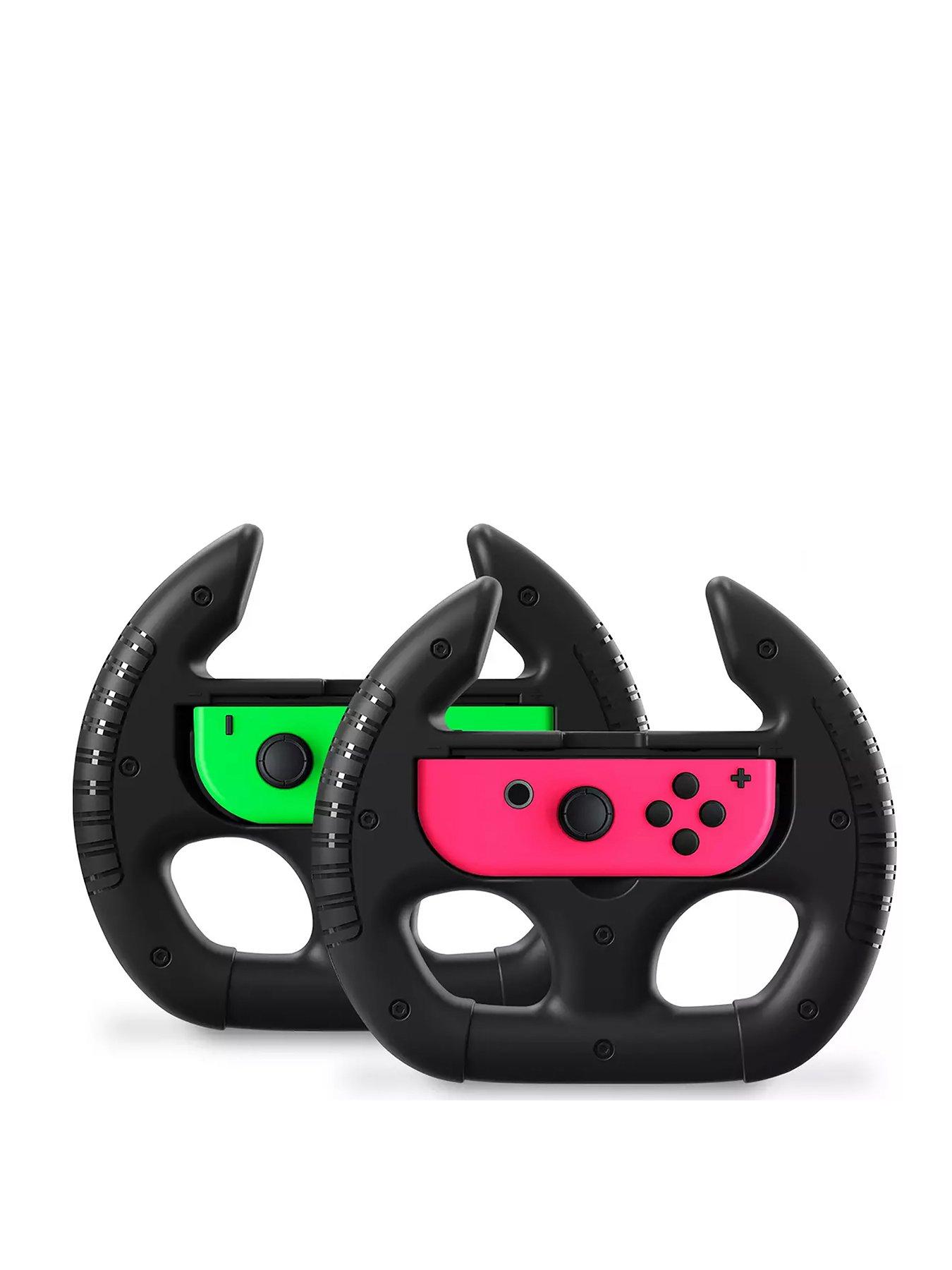 Image 1 of 6 of Stealth Joy-Con Racing Wheels for Nintendo Switch - Twin Pack