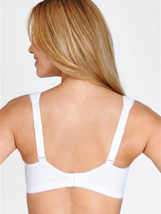 stillFront image of miss-mary-of-sweden-smoothly-non-wired-bra-white