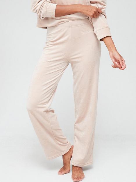 juicy-couture-double-faced-velour-pant-brown