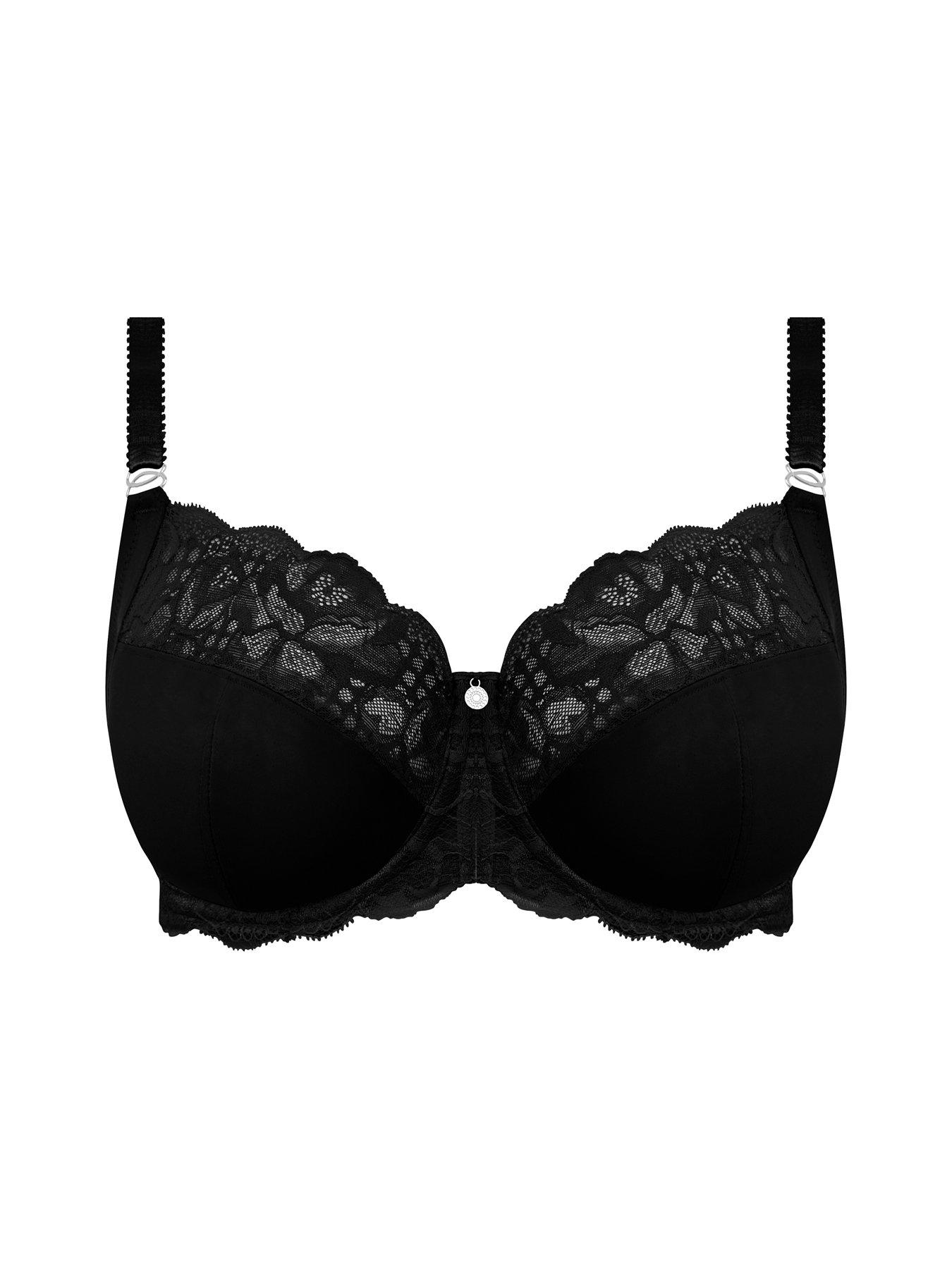 Image 4 of 4 of Fantasie Reflect Underwired&nbsp;Side Support Bra - Black