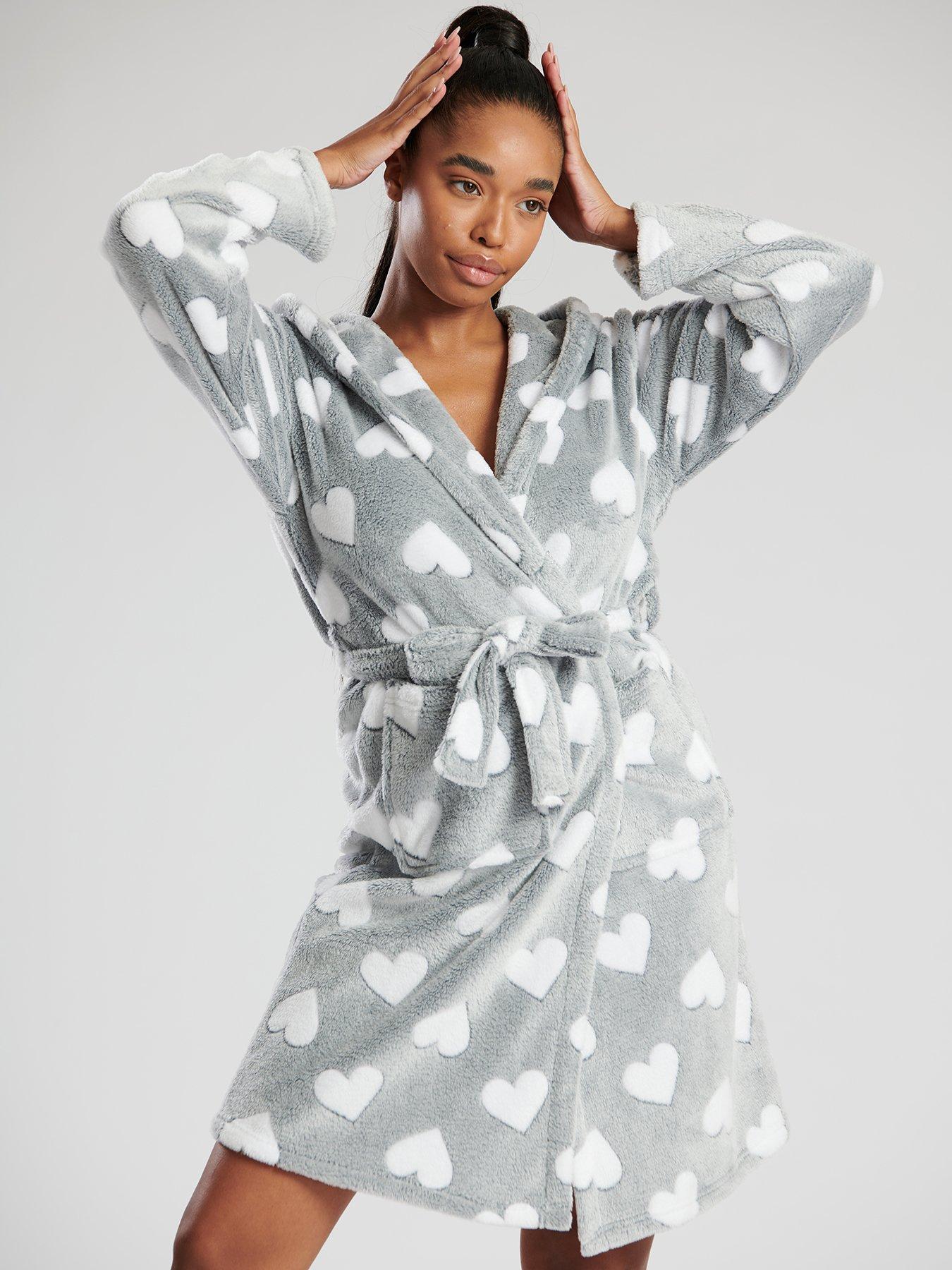 Grey | Dressing gowns | Nightwear 