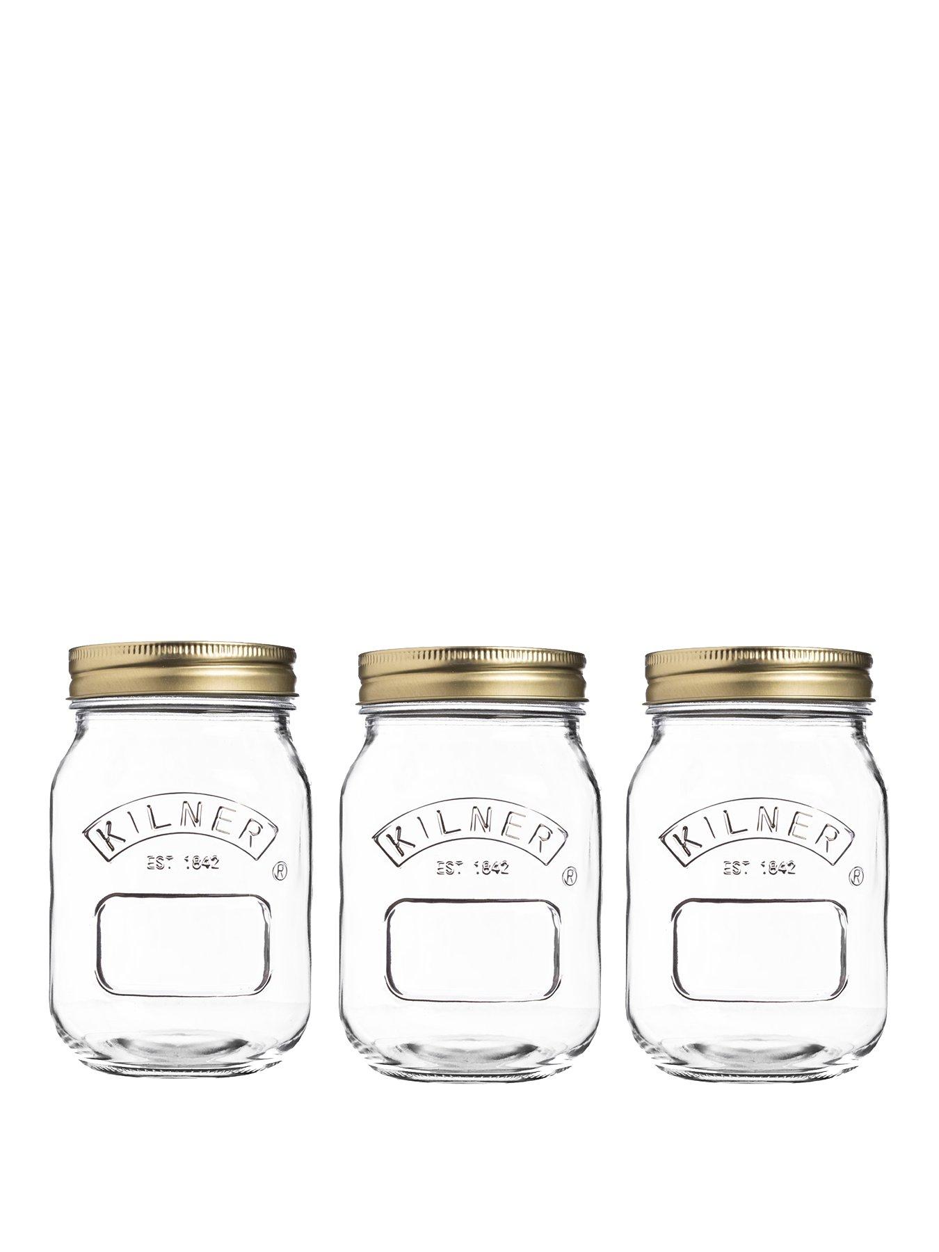  image of kilner-set-of-3-05-litre-screw-top-preserve-jars