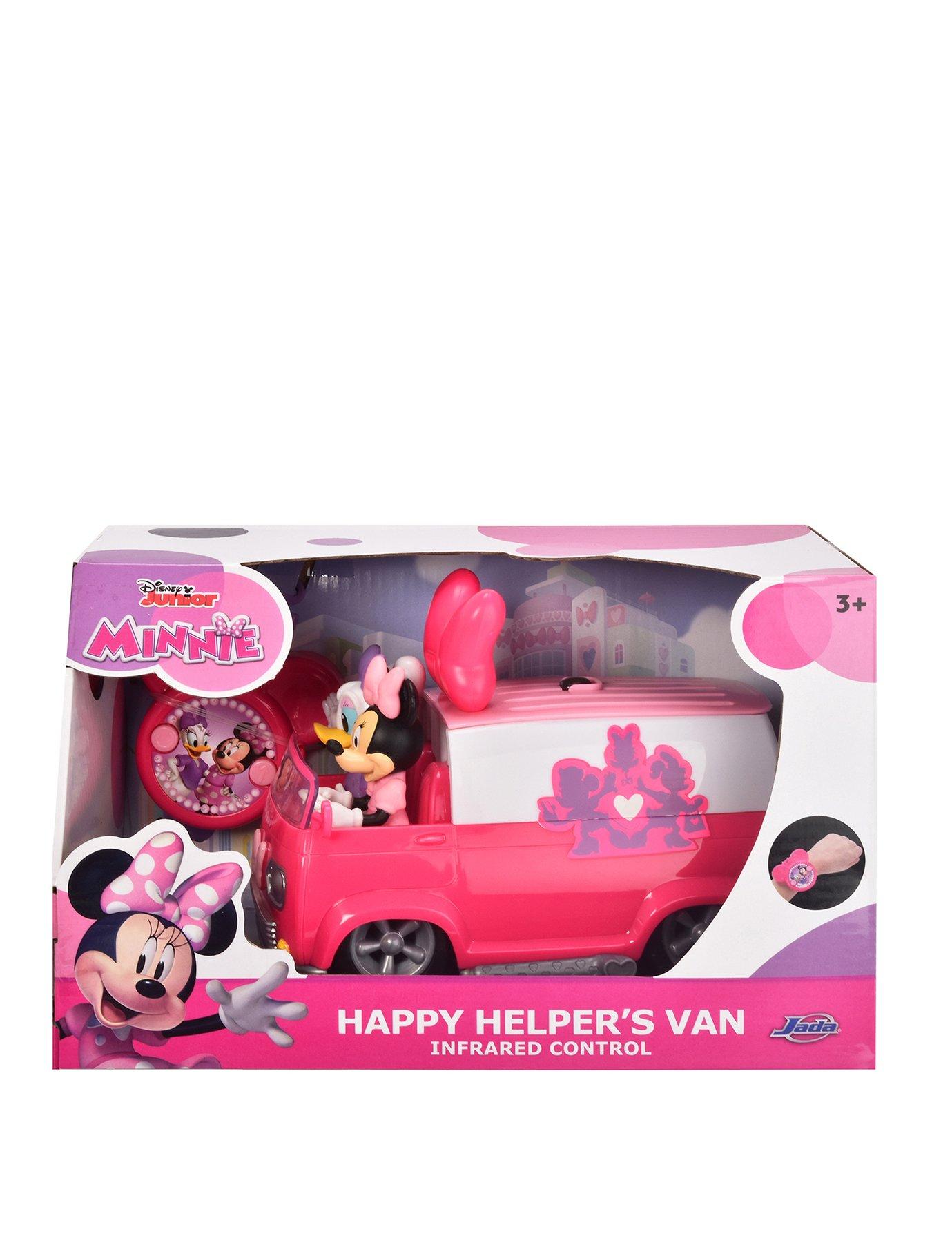 Mickey Mouse Remote Control Minnie Happy Helper Van 1:24 | littlewoods.com