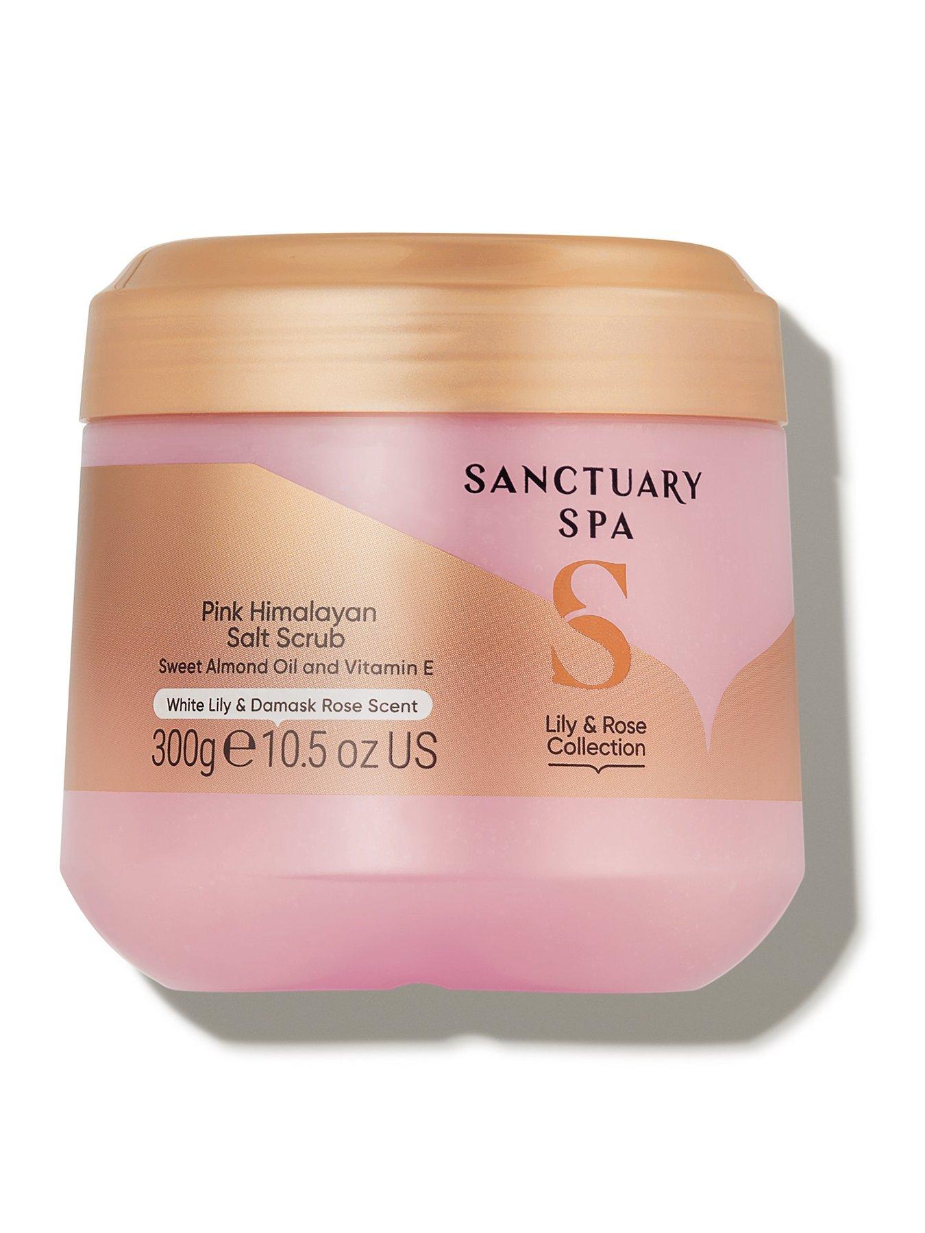 Sanctuary Spa Lily  &  Rose Collection Pink Himalayan Salt Scrub 300g