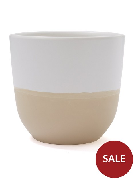 ceramic-two-tone-planter-stone-and-white