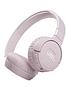  image of jbl-tune-660nc-on-ear-wireless-noise-cancelling-headphones-bluetooth-on-earcup-controls-pink