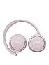  image of jbl-tune-660nc-on-ear-wireless-noise-cancelling-headphones-bluetooth-on-earcup-controls-pink