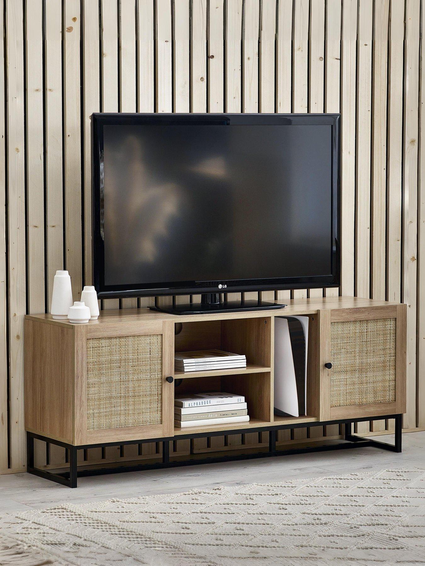 undefined Padstow TV Unit - fits up to 55 inch TV - Oak