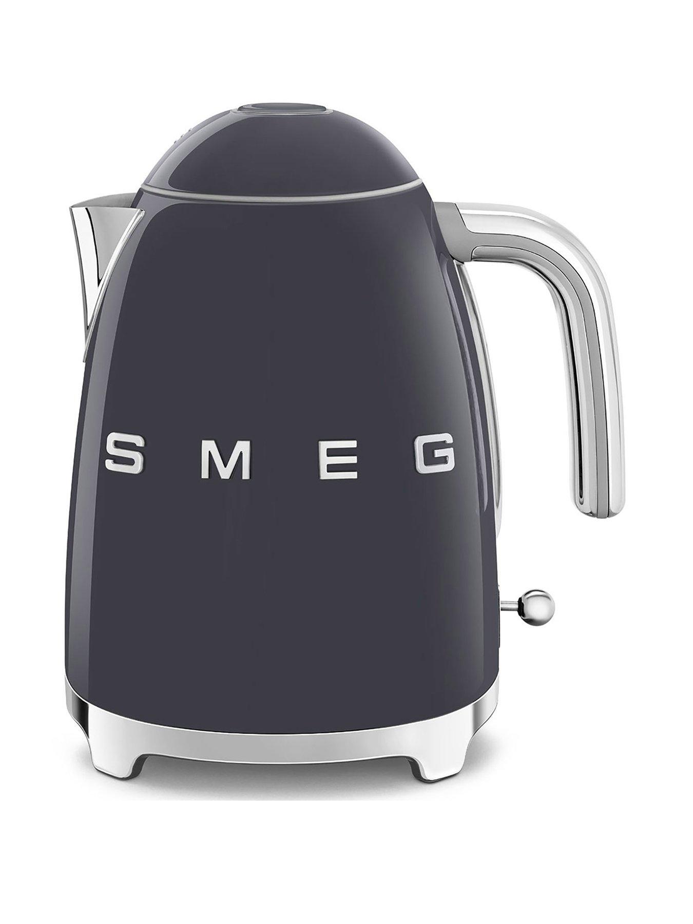 Smeg KLF03 Retro Style Jug Kettle, 300W, 1.7L - Slate Grey