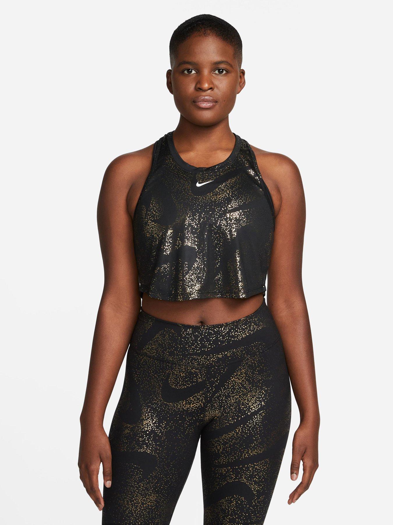 Nike animal crop top sale