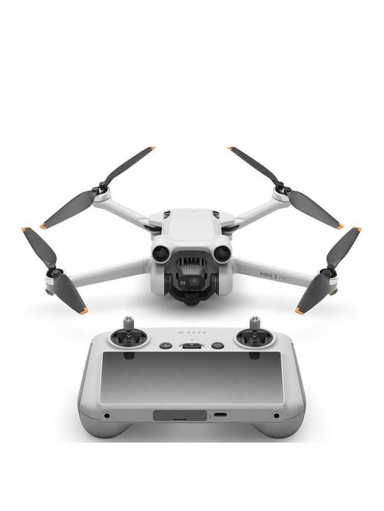 front image of dji-mini-3-pro-rc-with-screen