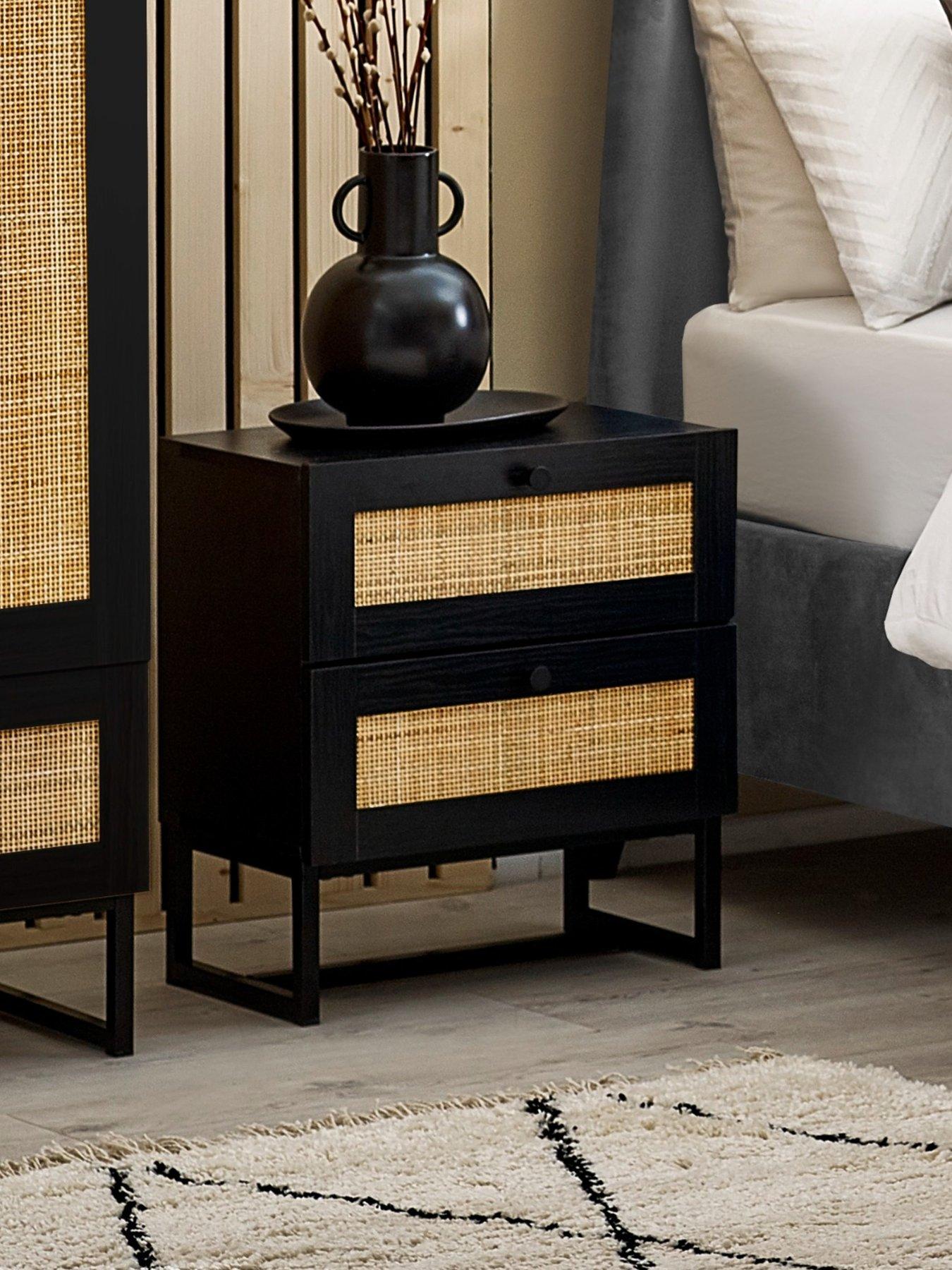 undefined Padstow 2 Drawer Bedside Table