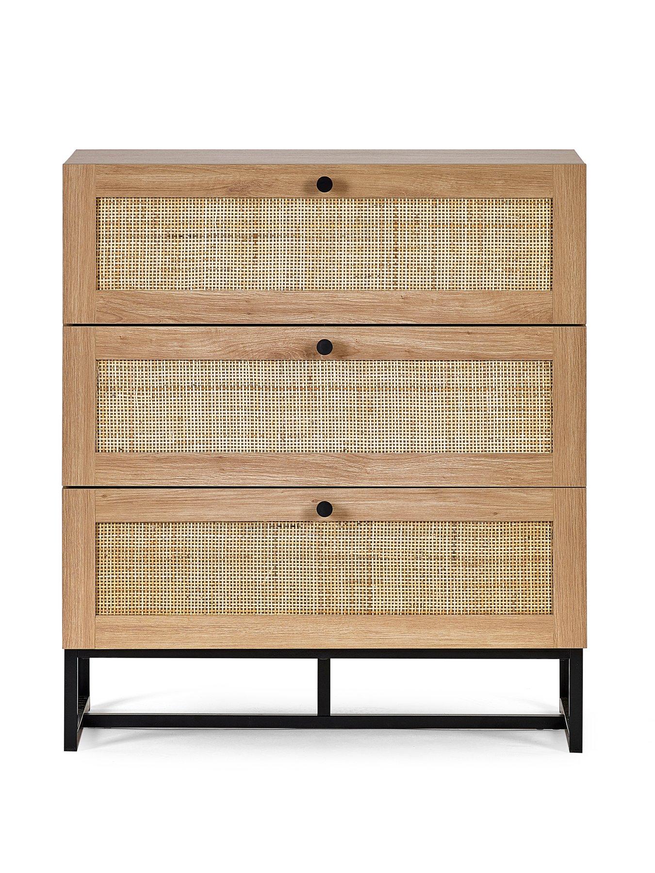 Julian Bowen Padstow 3 Drawer Chest