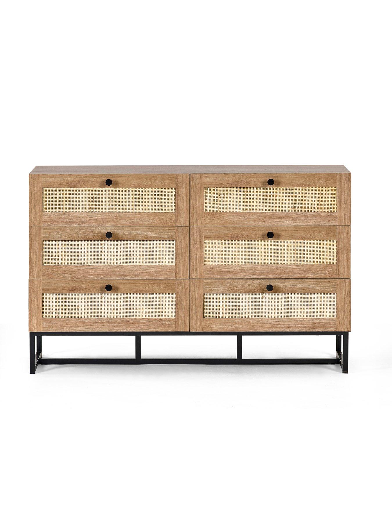 Julian Bowen Padstow 6 Drawer Chest