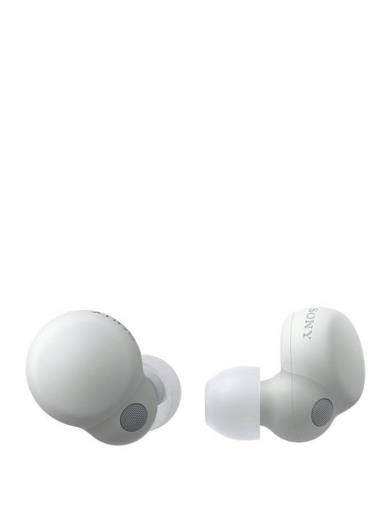 front image of sony-linkbuds-s-truly-wireless-noise-cancelling-headphones-optimised-for-alexa-and-google-assistant-built-in-mic-for-phone-calls