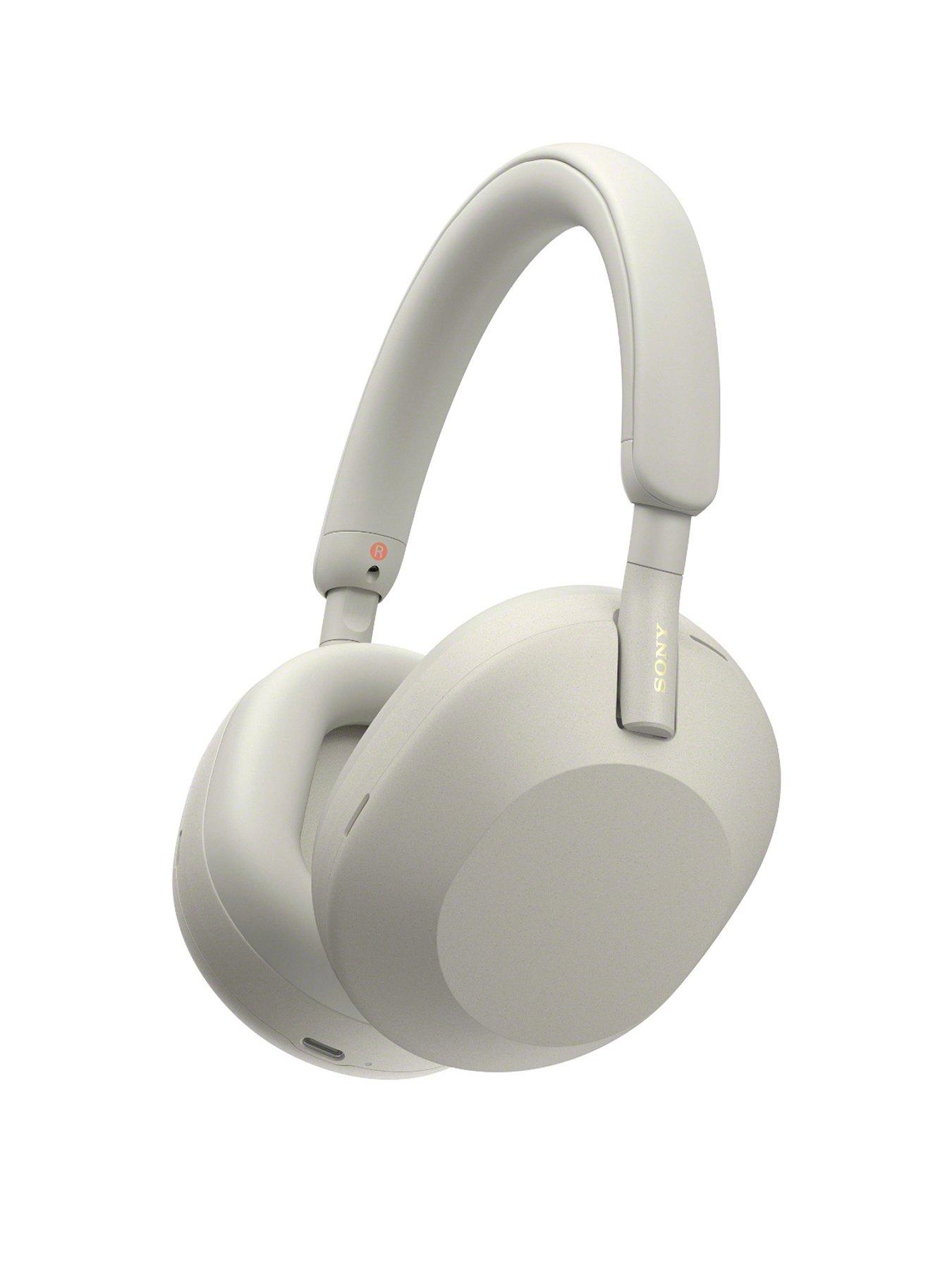 Sony WH-1000XM5 Noise-Cancelling Over-Ear Headphones - 30 hours battery life - Optimised for Alexa and Google Assistant with built-in mic