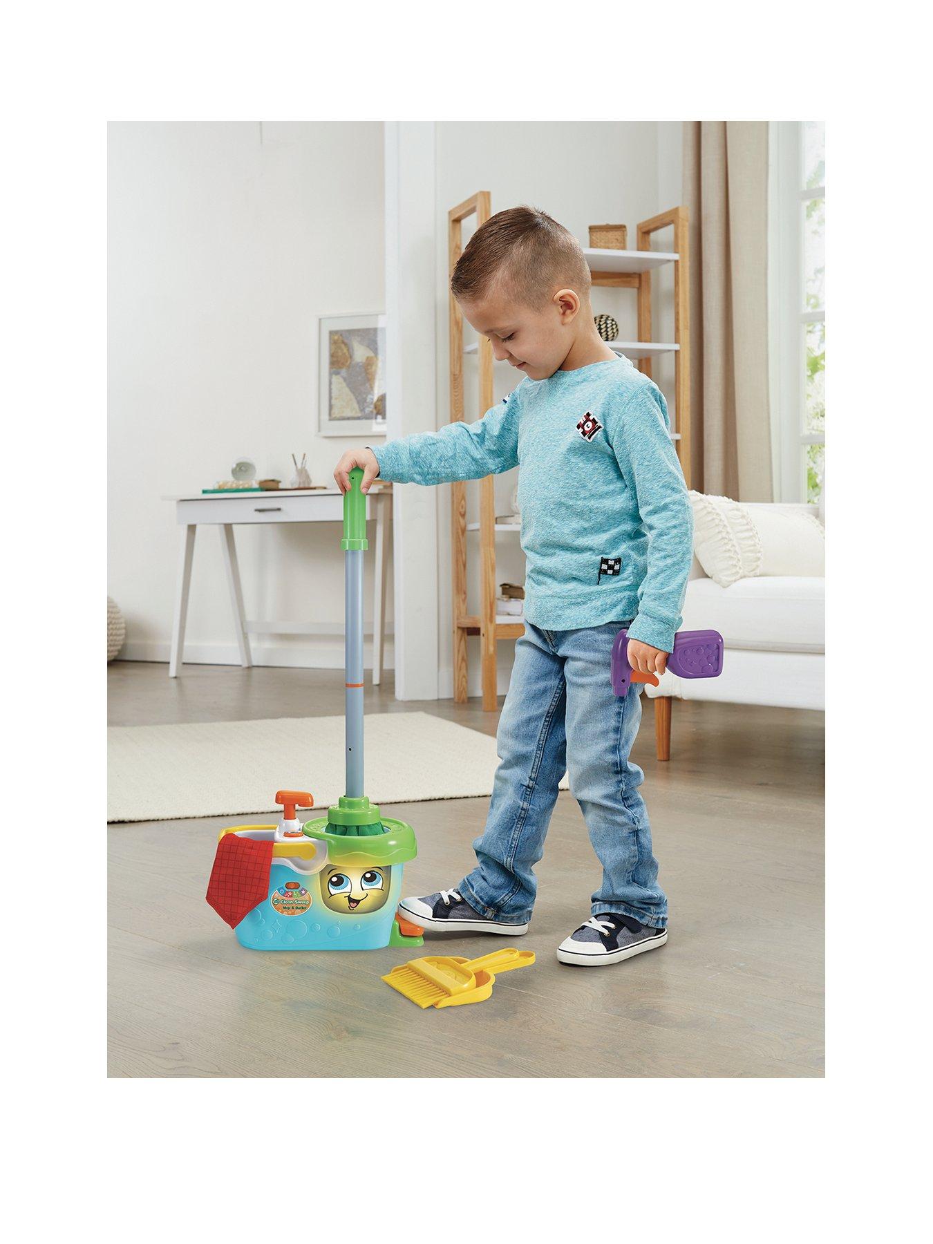 Image 2 of 3 of LeapFrog Clean Sweep Mop &amp; Bucket Play Set