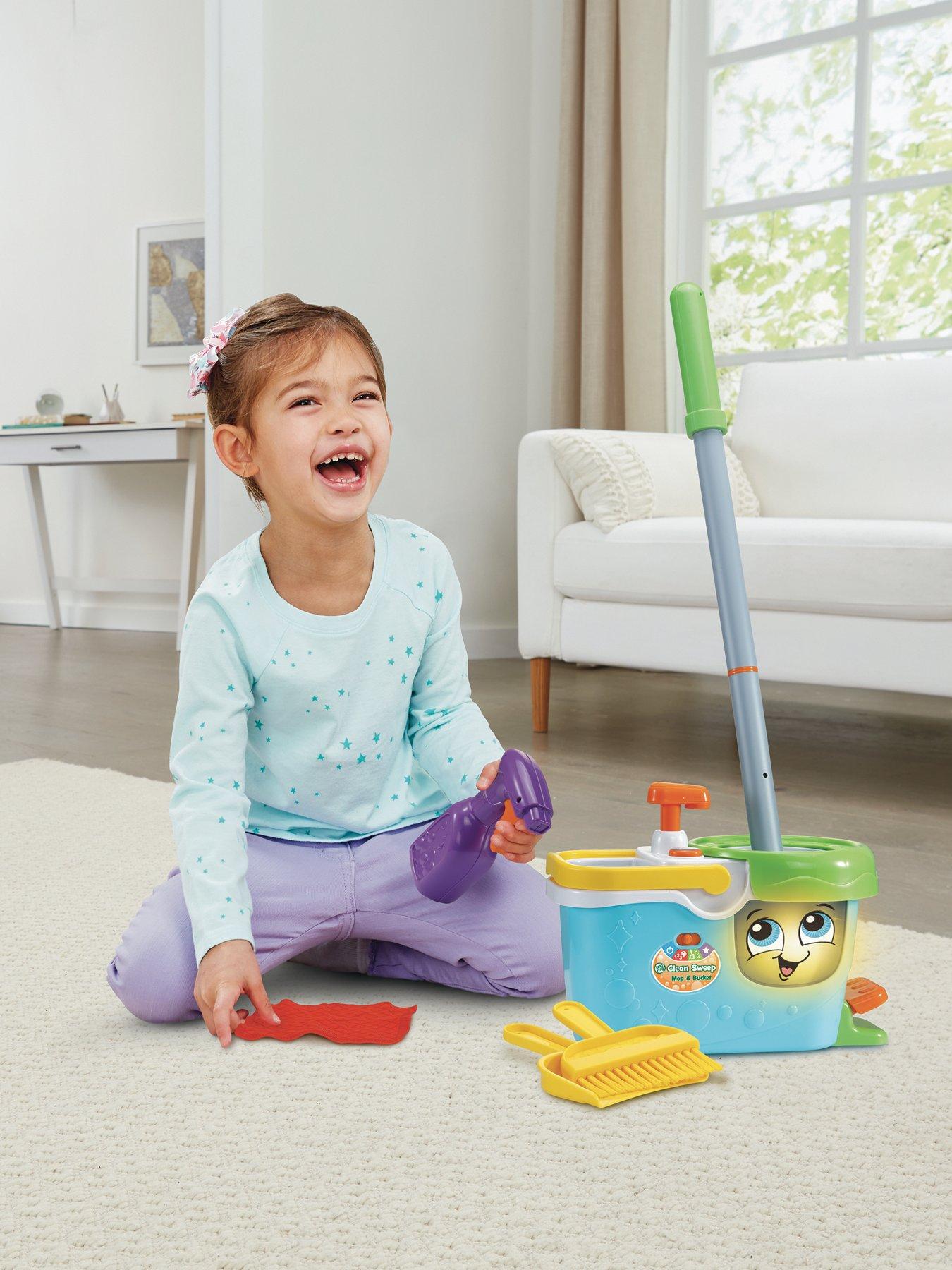 Image 3 of 3 of LeapFrog Clean Sweep Mop &amp; Bucket Play Set