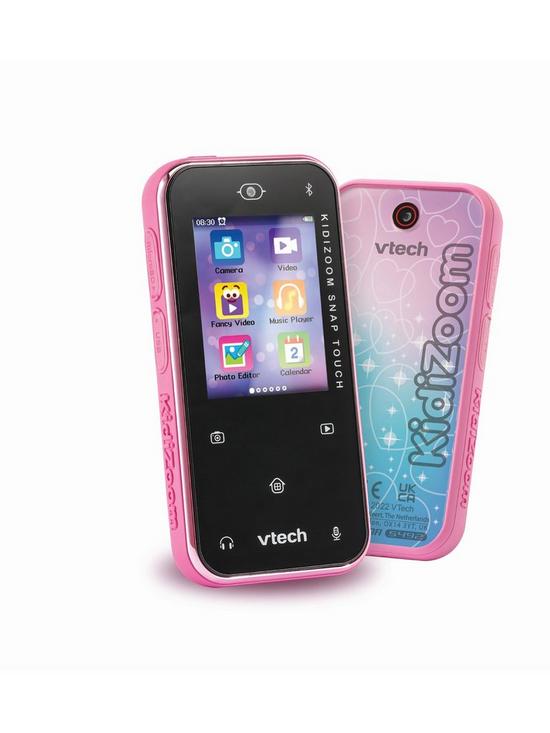 front image of vtech-kidisnap-touch-pink