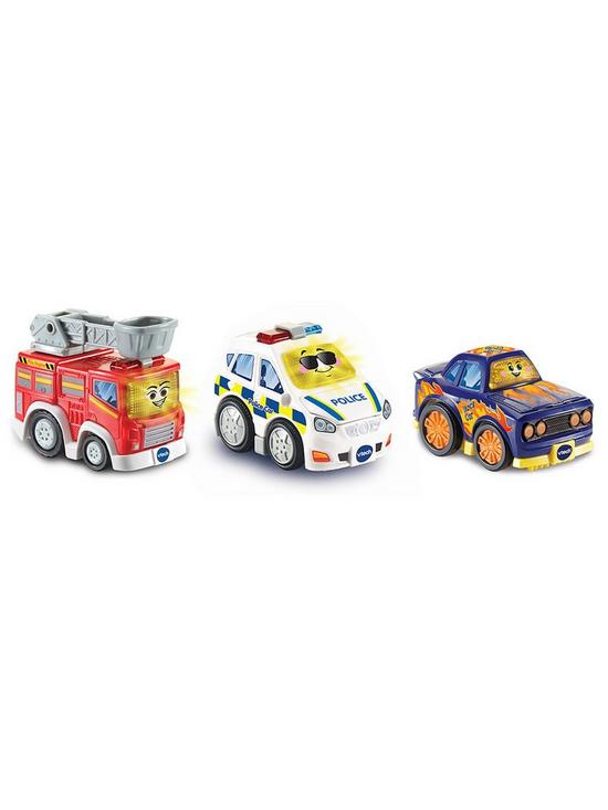 front image of vtech-toot-toot-drivers--nbsp3-pack-police-fire-truck-race-car
