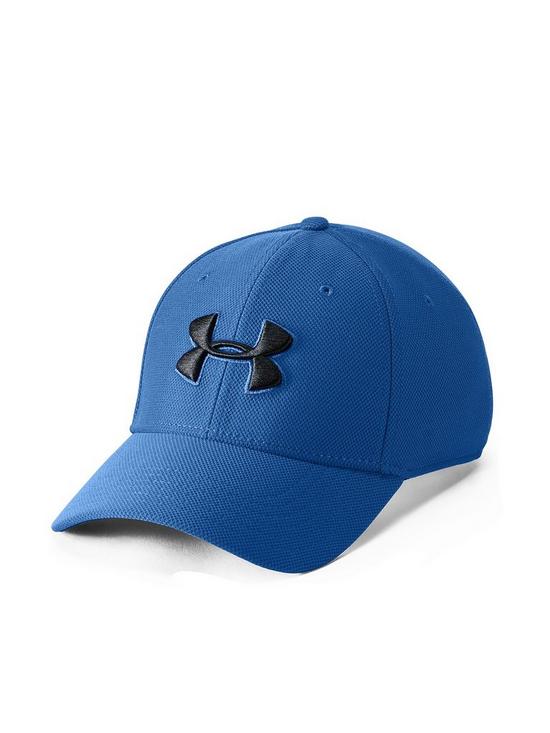 front image of under-armour-training-mens-blitzing-30-cap-royal-blue
