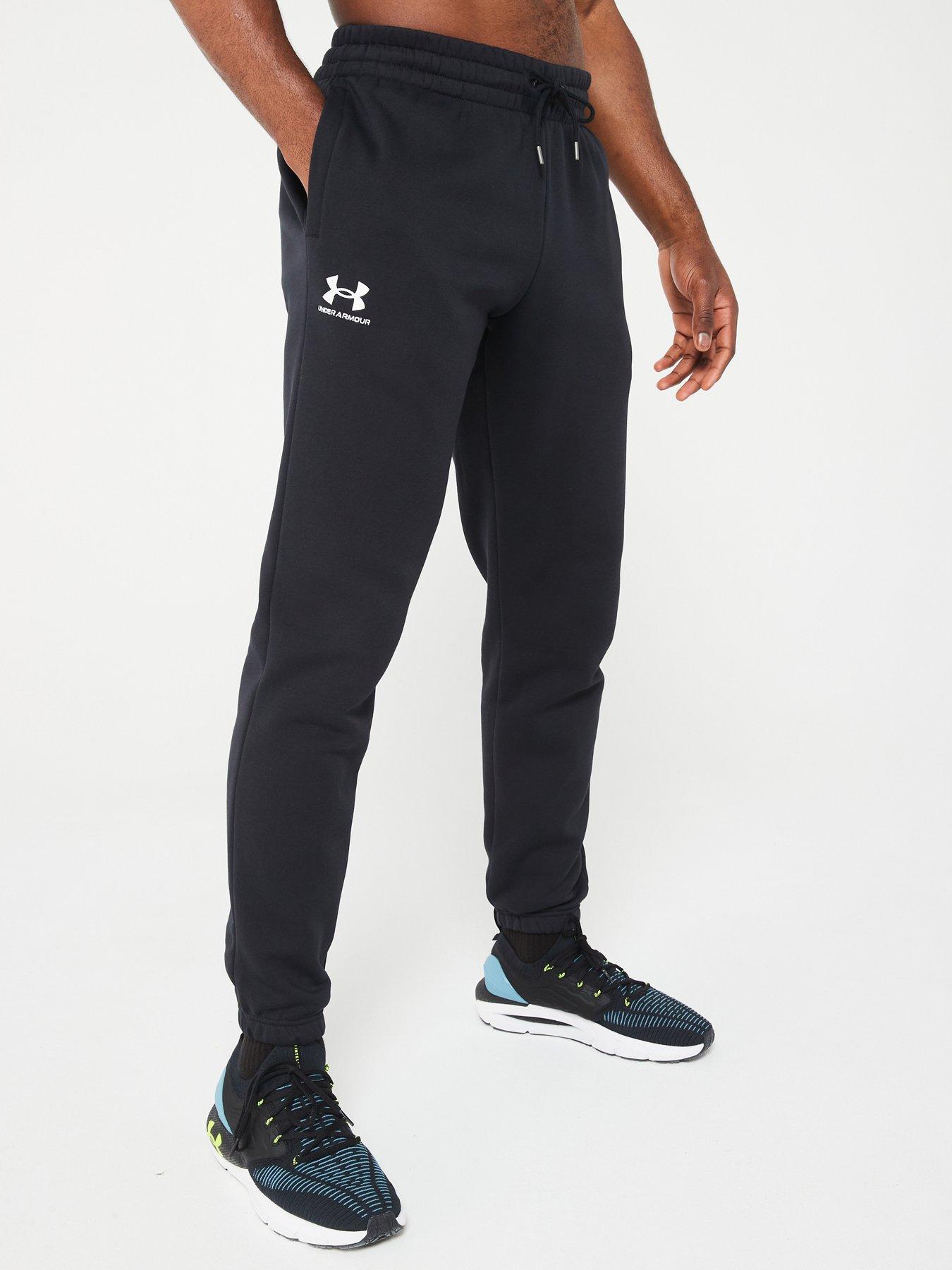 UNDER ARMOUR Mens Training Rival Fleece Joggers - Red