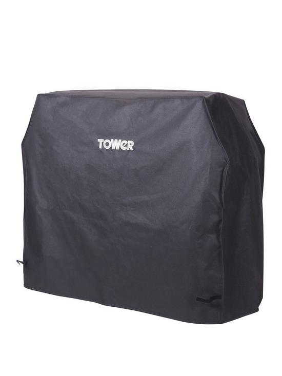 front image of tower-bbq-cover-for-ignite-duo-xl-compatible-with-most-wagon-grills-up-to-h984-x-w53-x-d1085cm