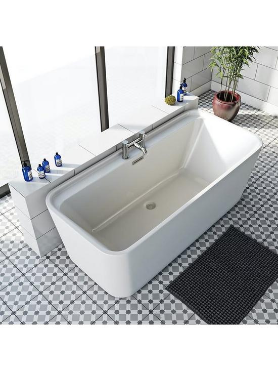 stillFront image of mode-bathrooms-by-victoria-plum-carter-contemporary-back-to-wall-freestanding-bath-with-built-in-waste-1700-x-785