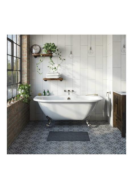 the-bath-co-by-victoria-plum-dulwich-white-back-to-wall-freestanding-bath-1500-x-740-with-chrome-ball-and-claw-feet-and-waste