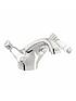  image of the-bath-co-by-victoria-plum-camberley-traditional-basin-mixer-tap-with-lever-handles