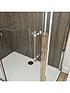  image of the-bath-co-by-victoria-plum-dalston-8mm-traditional-sliding-shower-door-with-shower-tray-and-waste-1000-x-800
