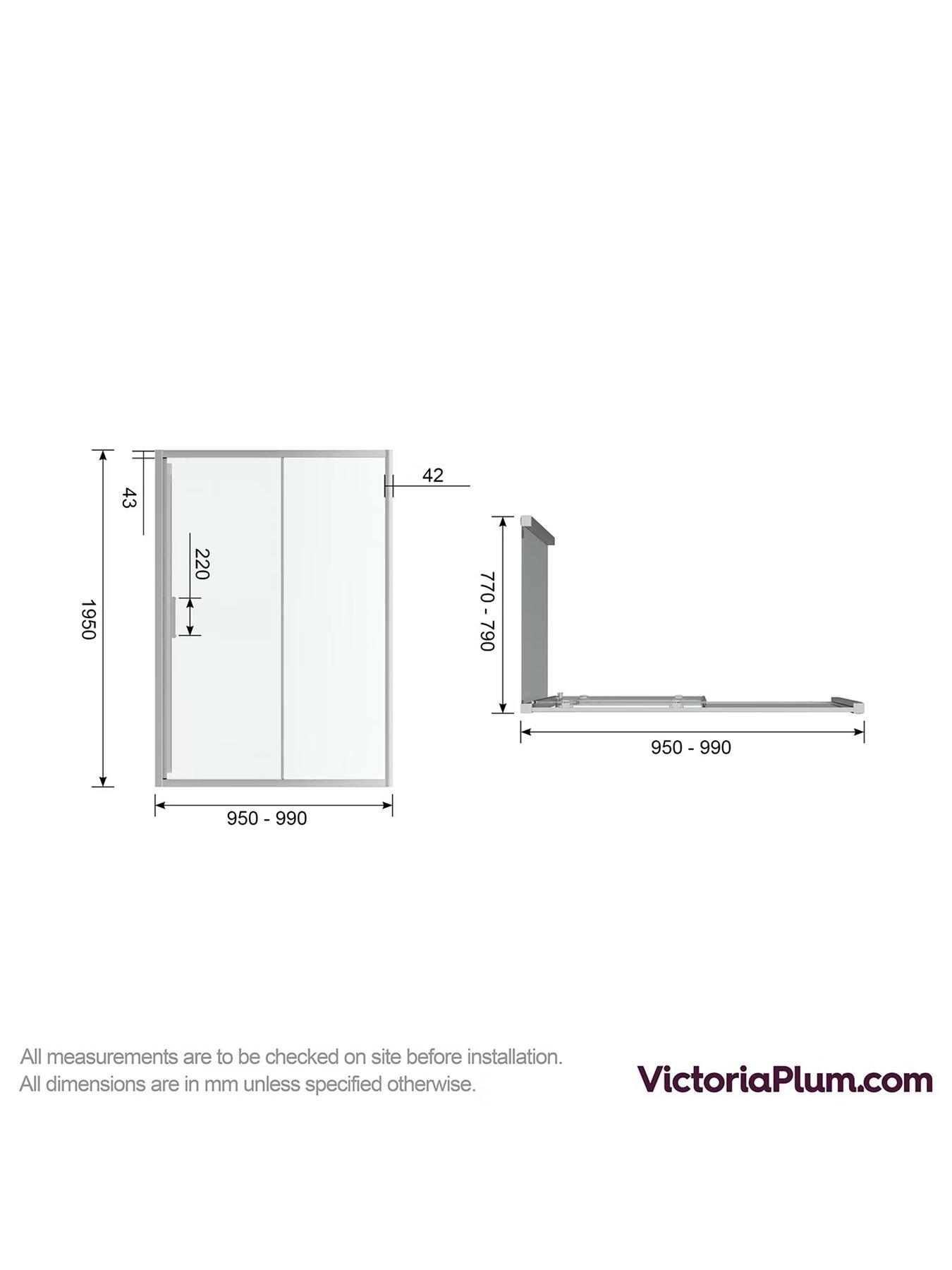  image of mode-bathrooms-by-victoria-plum-hardy-8mm-sliding-shower-enclosure-with-shower-tray-and-waste-1000-x-800