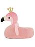 image of loungeable-flamingo-slippers-pink