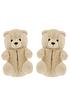  image of loungeable-novelty-teddy-bear-slippers-brown