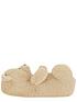  image of loungeable-novelty-teddy-bear-slippers-brown