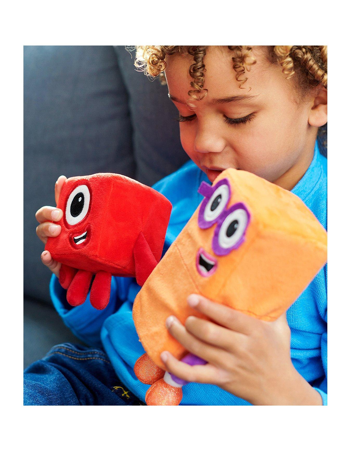 LEARNING RESOURCES Numberblocks Plush One & Two Playful Pals