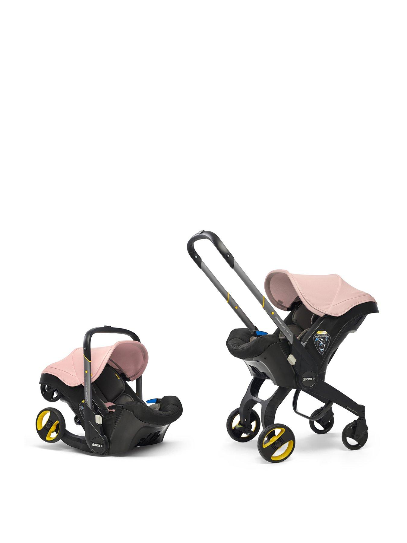 Doona Doona+ Car Seat & Stroller Blush Pink | Littlewoods